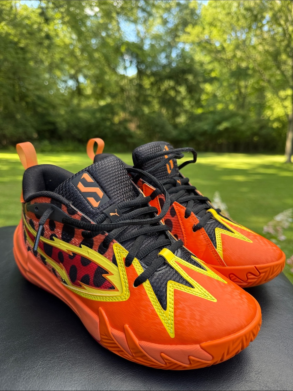 Puma Scoot Zeros x Cheetos basketball sneakers big kid 3.5